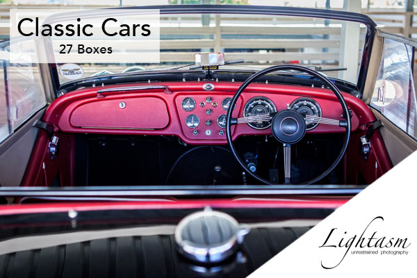 Cover Image for Beautiful Classic Cars at 27 Boxes in Melville