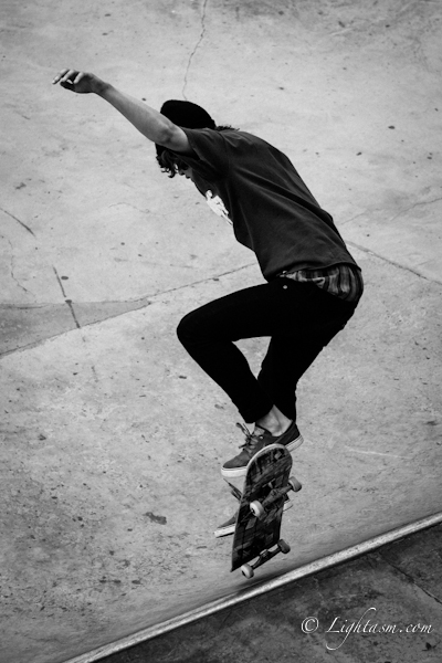 Skateboarder Jump