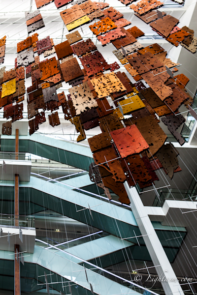 Sculpture of Africa in the Standard Bank Building