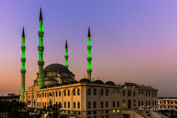 Nizamiye Turkish Masjid Sunset