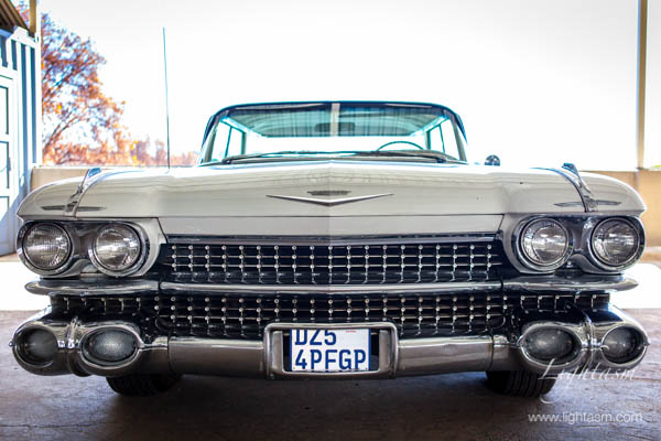 Cadillac White Front