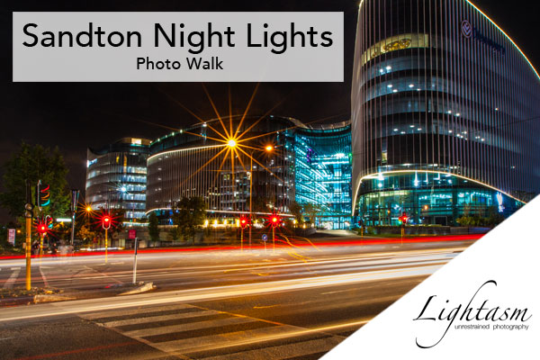 Cover Image for Capturing Sandton's Night Lights Illuminating Africa's Richest Square Mile